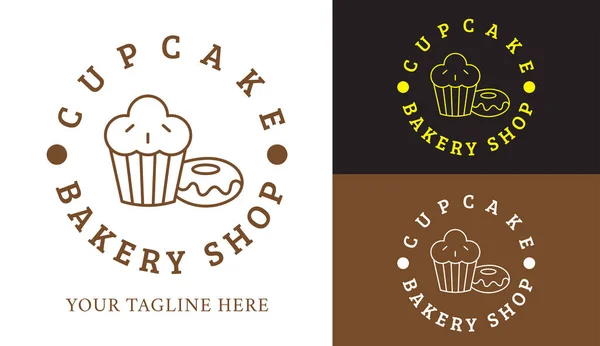 Fırın Logosu Tasarım Şablonu, Marka veya Sokak Gıda Logosu İçin Uygun