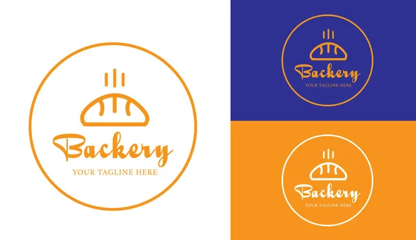 Fırın Logosu Tasarım Şablonu, Marka veya Sokak Gıda Logosu İçin Uygun