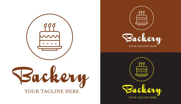 Fırın Logosu Tasarım Şablonu, Marka veya Sokak Gıda Logosu İçin Uygun