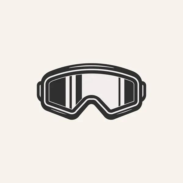 gözlük simgesi logo tasarımı sanat vektörü.