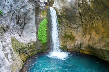 Alanya yakınlarındaki Sapadere Kanyonu. Türkiye 'de manzara.