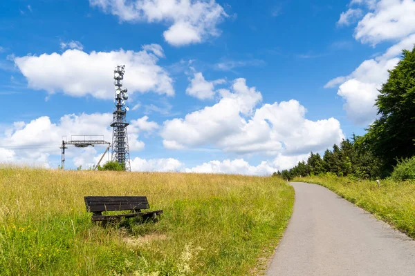 Wieża Widokowa Schomberg Wildewiese Sauerland Wieża Komórkowa Przyrodzie — Zdjęcie stockowe