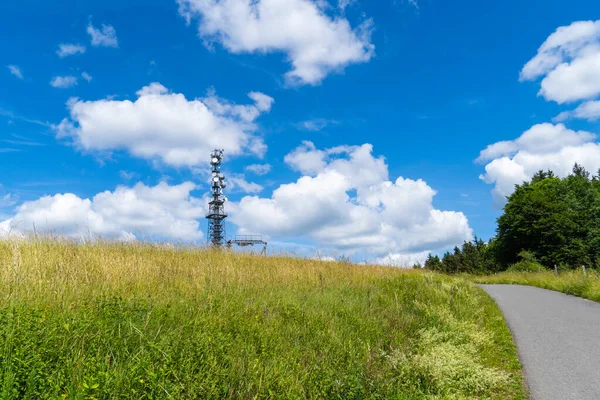 Wieża Widokowa Schomberg Wildewiese Sauerland Wieża Komórkowa Przyrodzie — Zdjęcie stockowe