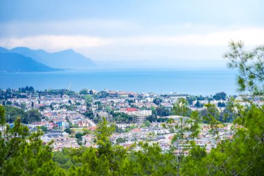 Kemer ve Taurus Dağları 'nın manzarası. Türkiye 'de manzara.