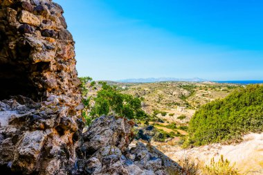 Yunanistan 'ın Kos adasındaki manzara.