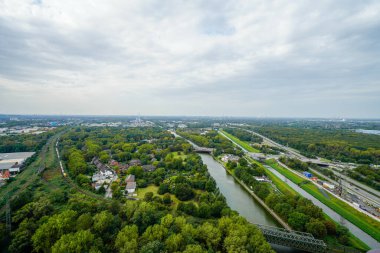 Oberhausen yakınlarındaki manzara.