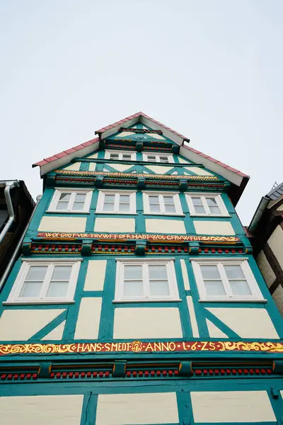 stock image View of old buildings in the city of Celle.