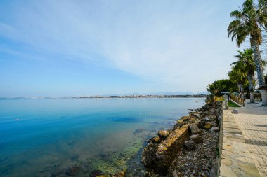Türkiye 'de Akdeniz kıyıları.