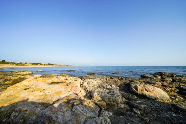 Türkiye 'nin Akdeniz kıyısındaki manzara