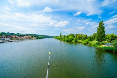 Kitzingen 'deki ana ve çevre manzarası.