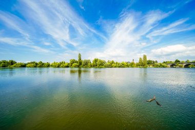 Kitzingen 'deki ana ve çevre manzarası.