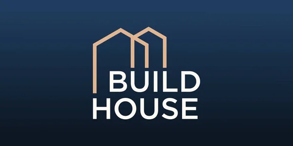 Modern konsepte sahip inşaat şirketi için logo tasarımı..