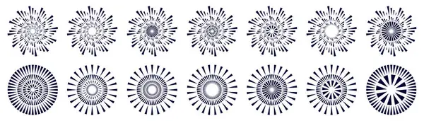 Yaratıcı havai fişek dizayn vektörleri, havai fişek süsleme renkli tasarım vektörü.