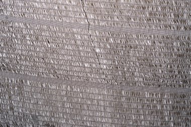 Sun shade net texture in black and white, Net line background. Abstract background