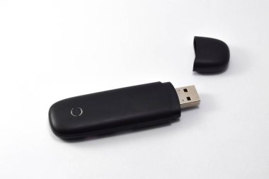mobile modem isolated on white background