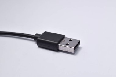 standard USB type A isolated on a white background