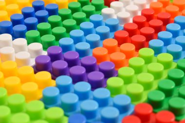 Coloful plastik oyuncak bloklarının geçmişi. İnşa Blokları