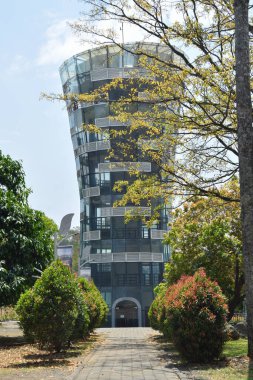 Purwodadi Botanik Bahçeleri 'ndeki Gözlem Kulesi (Kebun Raya Purwodadi)