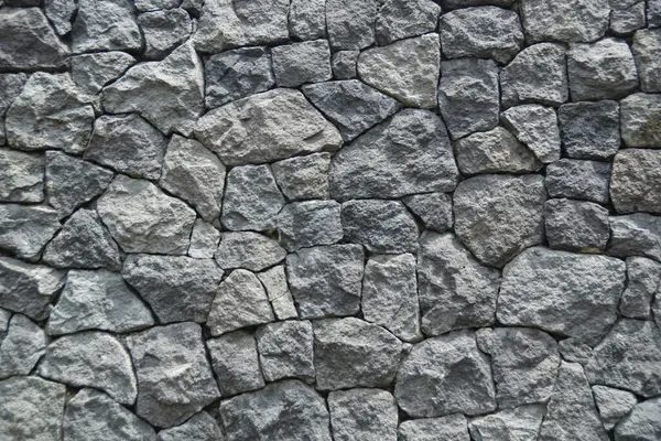 Taş bir duvarın dokusu. Eski kale taşından duvar dokusu. Arkaplan ya da doku olarak taş duvar
