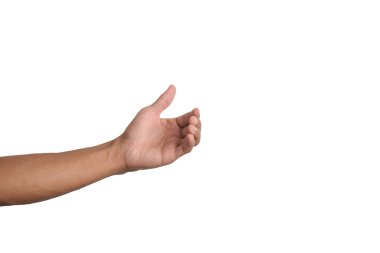 Yardım eli uzatıyorum. İnsan, kopyalama alanı ile destek vermek ya da ilgi istemek için kolunu uzatır