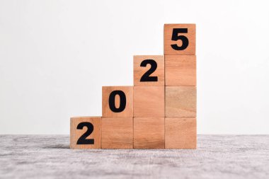 2025 yılına başlıyoruz. Başarılı fikirlere ve hedeflere ilham vermek. Yeni yılın başlangıcı ve başlangıcı 2025