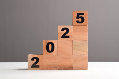 2025 yılına başlıyoruz. Başarılı fikirlere ve hedeflere ilham vermek. Yeni yılın başlangıcı ve başlangıcı 2025