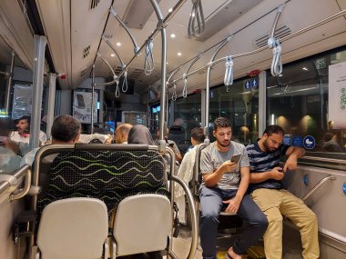 Makkah, Suudi Arabistan - 11 Mart 2025 Jabal Omar Jumeirah Doğu Kulesi beş yıldızlı Jumeirah Jabal Omar Otel kompleksi içindeki dört muhteşem kuleden biridir.