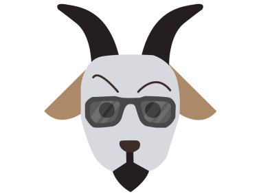 keçi vektör çizim