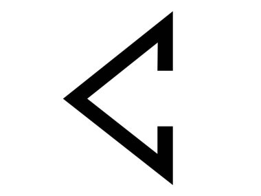 Projeniz için doğru yön ok simgesi