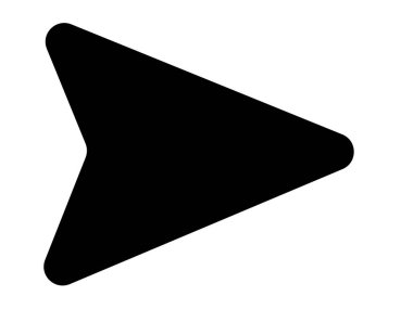 Projeniz için doğru yön ok simgesi