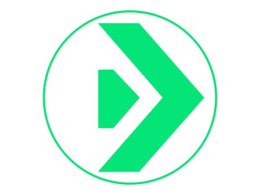 Projeniz için doğru yön ok simgesi