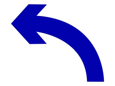 Şişman, keskin, eğri, kuyruk sağa