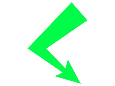 düz simgesi aşağı ok