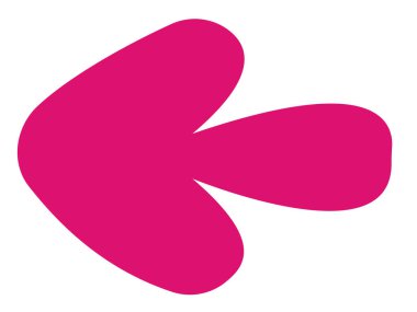 Ok aşağı simgesi. İnce çizgi tasarımı. Vektör çizimi. düz renk