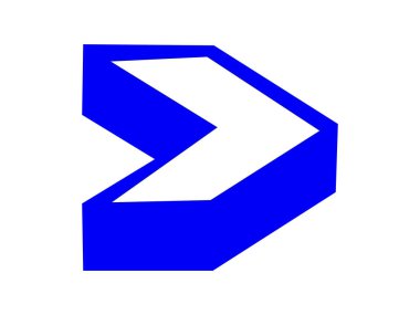 ok simgesi vektör illüstrasyonu