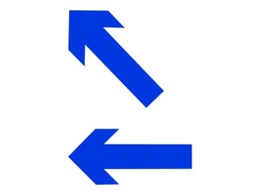 ok simgesi vektör illüstrasyonu