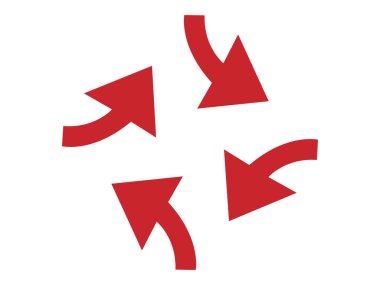 4 dalgalı küçük ok