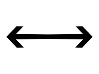 ok simgesi vektör illüstrasyonu