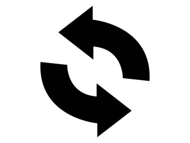 ok simgesi vektör illüstrasyonu