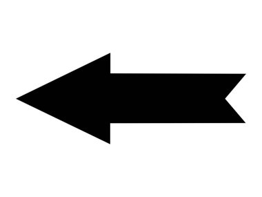 ok simgesi vektör illüstrasyonu