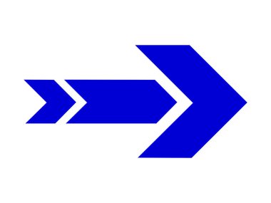 hd içinde üç yönlü ortak oklar