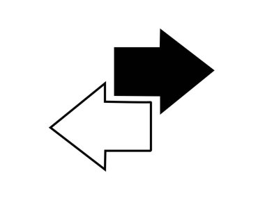 left right transition arrows in hd