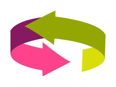 ok işareti, vektör illüstrasyonu