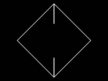 Arkaplanda izole edilmiş resimli simge - elmas