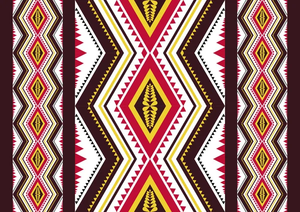 Abstraktes Ethnisch Geometrisches Muster Für Hintergrund Oder Tapetenteppich Tapete Kleidung — Stockfoto