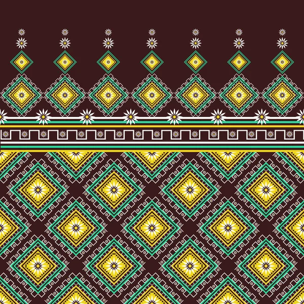 Oosters Geometrisch Patroon Voor Kleding Stof Achtergrond Behang Wrap Batik — Stockfoto
