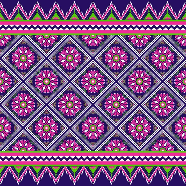 Oosters Geometrisch Patroon Voor Kleding Stof Achtergrond Behang Wrap Batik — Stockfoto