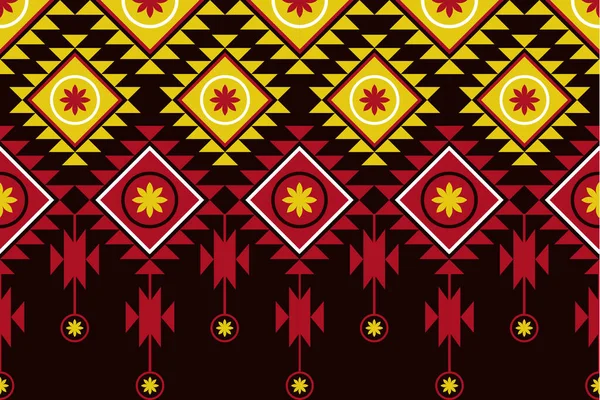 Східний Геометричний Візерунок Одягу Тканини Фону Шпалер Обгортання Батику Піксельного — стокове фото