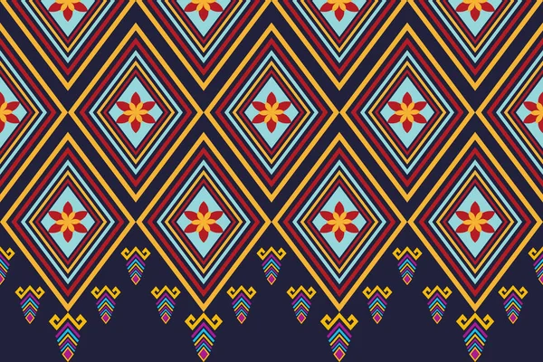 Motif Géométrique Oriental Pour Vêtements Tissu Fond Papier Peint Enveloppement — Photo