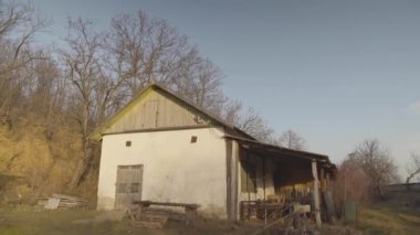 Old building, from soviet time. High quality FullHD footage